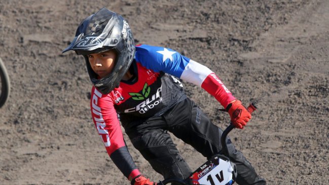 David Valenzuela, el joven tricampeón chileno de BMX Race que representará al país en Argentina