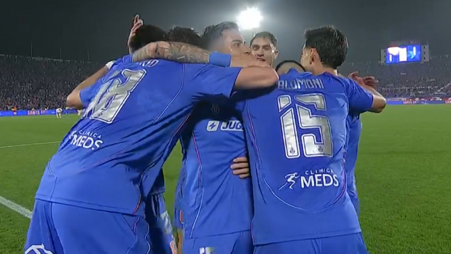 [VIDEO] Assadi adelantó a la U con un golazo ante Independiente en octavos de la Sudamericana