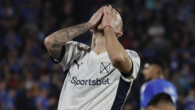 [VIDEO] Abaldo dejó a Independiente con uno menos en la visita a la U por la Sudamericana