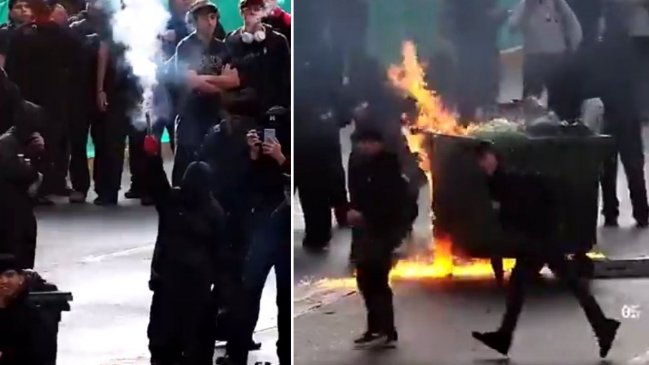 Piden fiscal especial por coordinación vandálica entre liceos de Santiago, Providencia y Ñuñoa