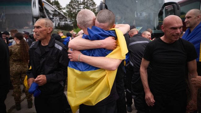 Rusia y Ucrania concretaron nuevo intercambio de prisioneros