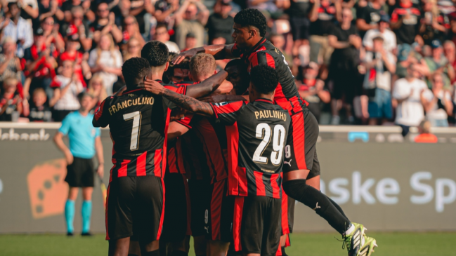 Midtjylland de Darío Osorio selló su paso a la última fase previa de Europa League