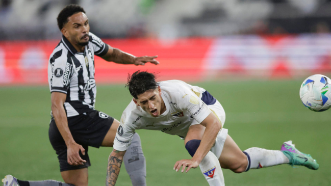 Botafogo venció a Liga de Quito y tomó ventaja en la serie de octavos de la Copa Libertadores