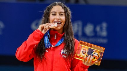   Catalina Lorca le brindó a Chile su segunda medalla en los Juegos Mundiales de Chengdú 