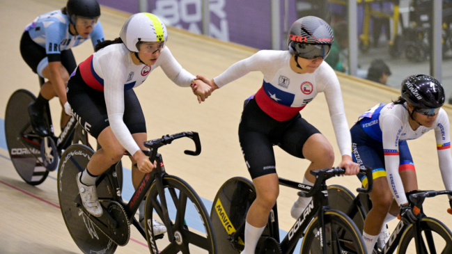Asunción 2025: Javiera Garrido y Marlen Rojas lograron medalla de plata en ciclismo de pista
