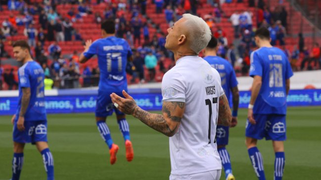 Eduardo Vargas tras anotar ante la U: Fue algo lindo marcar a este equipo que quiero mucho
