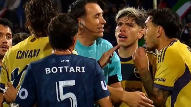 [VIDEO] Carlos Palacios se salvó de la roja por dura entrada ante Independiente Rivadavia