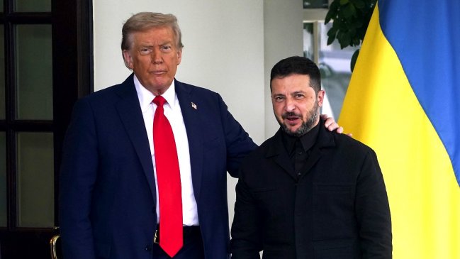 Trump afirma que ya empezó a organizar una reunión entre Zelenski y Putin