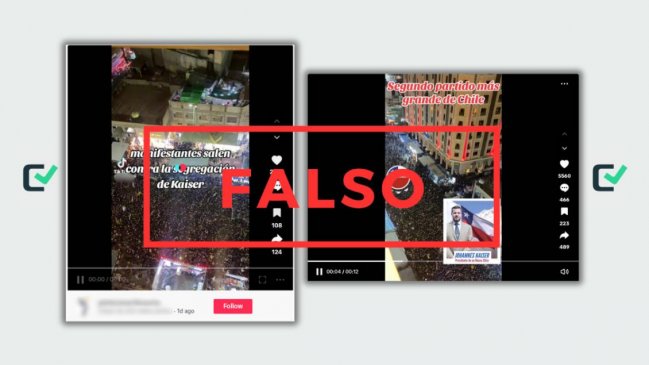 Falso: multitud no está en una marcha por Kaiser, es una peregrinación en Irak