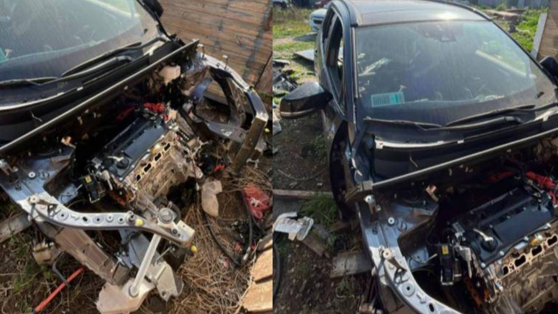 Karen Doggenweiler mostró el estado en el que encontraron su camioneta Karen Doggenweiler mostró el estado en el que encontraron su camioneta