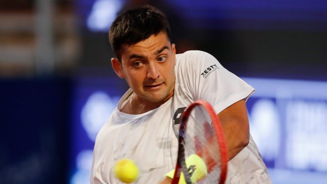 Tomás Barrios quedó fuera del US Open tras caer en la primera ronda de la qualy