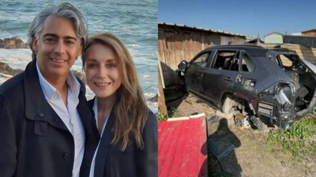 Hallan auto robado a Karen Doggenweiler y Marco Enríquez-Ominami: fue desmantelado