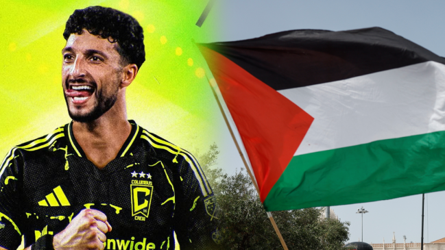 MLS autorizó una bandera palestina en estadio de Columbus Crew tras el fichaje de Abou Ali