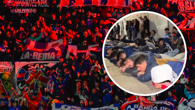 El listado de hinchas de Universidad de Chile detenidos en Argentina