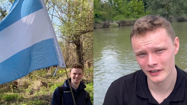 Joven fundó su propio país tras descubrir territorio sin reclamar