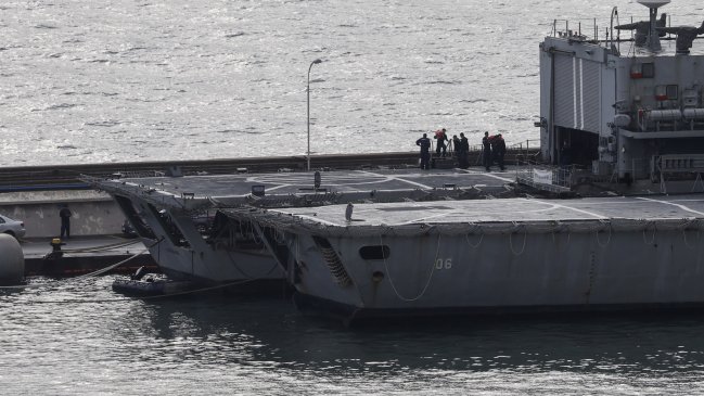 Funcionario de la Armada murió en un accidente en molo de Valparaíso