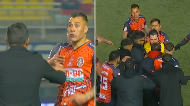 Altercado entre jugadores dio un tenso final al empate entre Limache y O’Higgins en Quillota