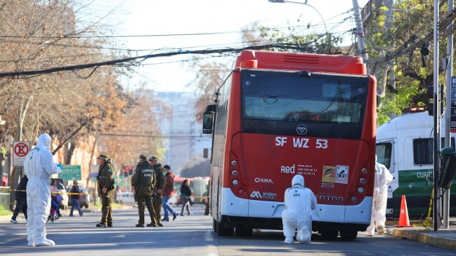 Barrio Franklin: Hombre murió apuñalado al interior de una micro
