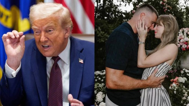 Trump reacciona al compromiso de Taylor Swift y Travis Kelce: 