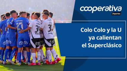   Cooperativa Deportes: Colo Colo y la U ya calientan el Superclásico 
