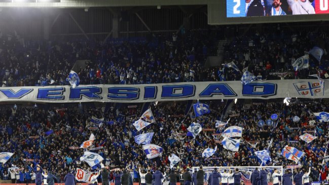 Hinchas de U. Católica destruyeron asientos en el Claro Arena