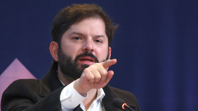Boric cargó contra líderes mundiales que 