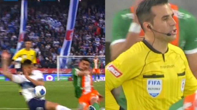 [VIDEO] El penal a favor de Cobresal anulado en el duelo con U. Católica
