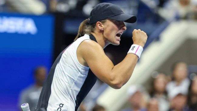 US Open: Swiatek sobrevivió a la rusa Kalinskaya y se metió a octavos