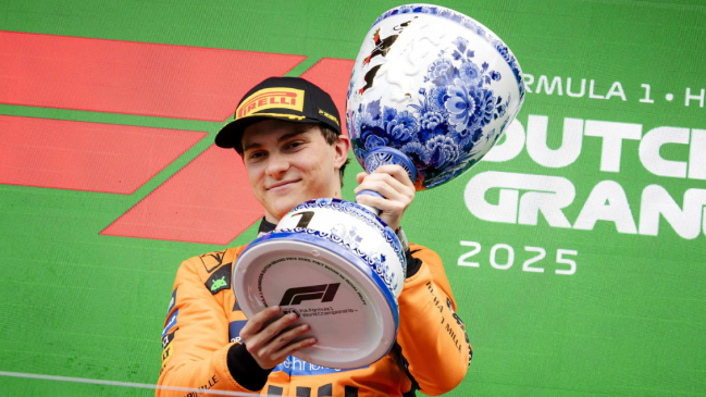 Oscar Piastri se impuso en Países Bajos y reforzó su liderato en la Fórmula 1