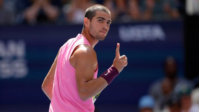 Carlos Alcaraz mantuvo su paso firme en el US Open