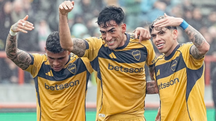   Carlos Palacios dio una gran asistencia en la victoria de Boca Juniors sobre Aldosivi 