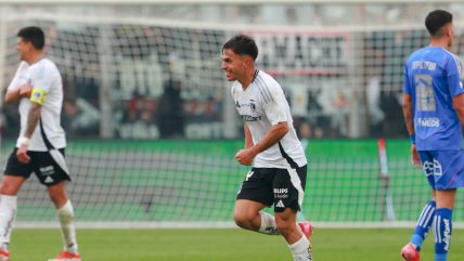   Colo Colo se desahogó en el Superclásico ante la U en el Monumental con gol de Vicente Pizarro 