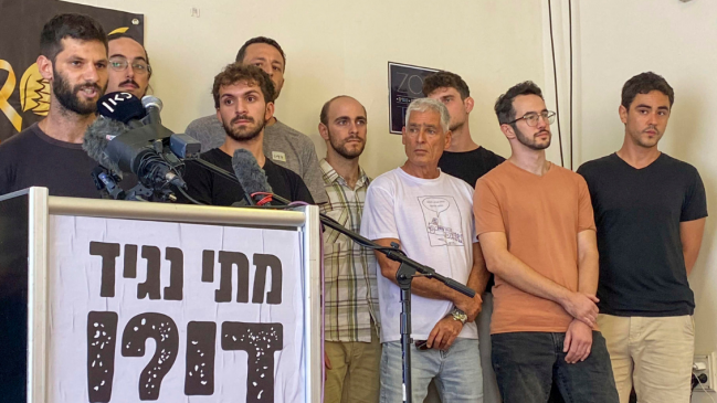 Reservistas israelíes anuncian que no seguirán combatiendo en la 