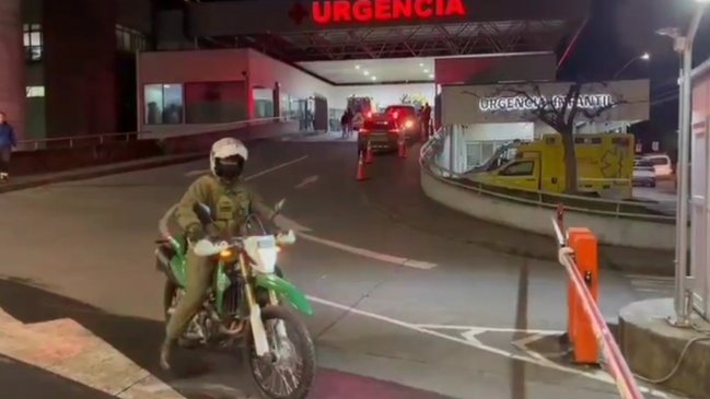 Niño de dos años recibió balazo en la cabeza en Temuco: Su padre está detenido