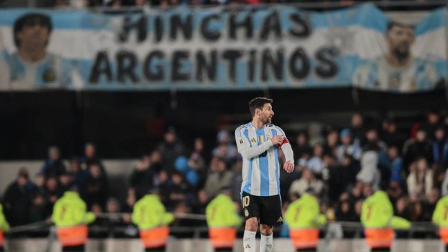 Messi tras su primera despedida en Argentina: 