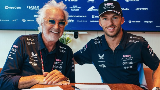 El francés Pierre Gasly renovó con Alpine hasta 2028