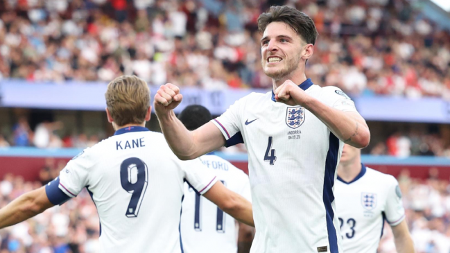 Inglaterra venció a Andorra y sostuvo su cosecha perfecta en las Clasificatorias