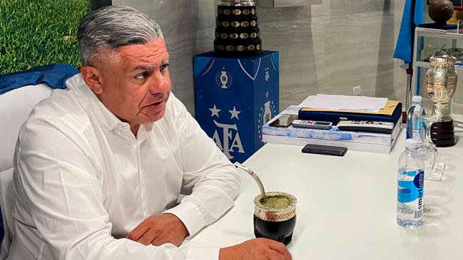 Presidente de la AFA marcó distancias con la postura de Independiente hacia Conmebol