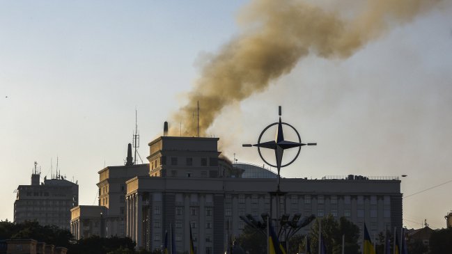 Rusia escala sus ataques con un récord de drones que alcanzan la sede del Gobierno en Kiev