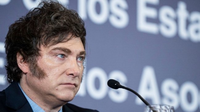 Milei reconoció una 