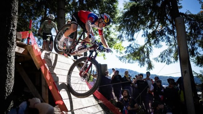 Martín Vidaurre se metió en la final de short track en el Mundial de Ciclismo de Montaña