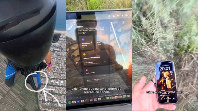 Paracaidista perdió su celular a más de 1.500 metros de altura y quedó intacto