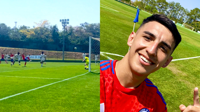 [VIDEO] Lautaro Millán debutó en La Roja sub 20 con el gol de la victoria frente a Arabia Saudita