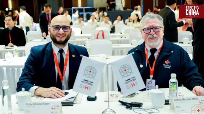 Cruz Roja Chilena participó en foro sobre IA y acción humanitaria en China
