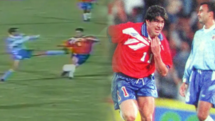   La Roja venció a Uruguay en una ruda y recordada batalla rumbo a Francia 98 