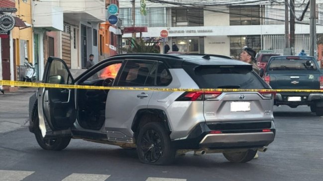 Carabinero disparó y detuvo a sujetos que intentaron atropellarlo en Antofagasta