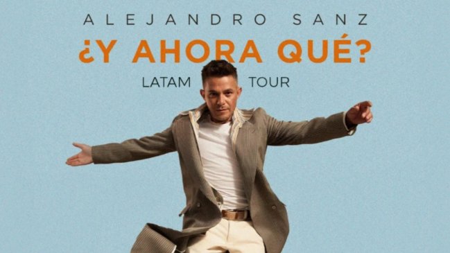 Alejandro Sanz vuelve a Chile con masivo show en un estadio: Recinto, fecha y entradas