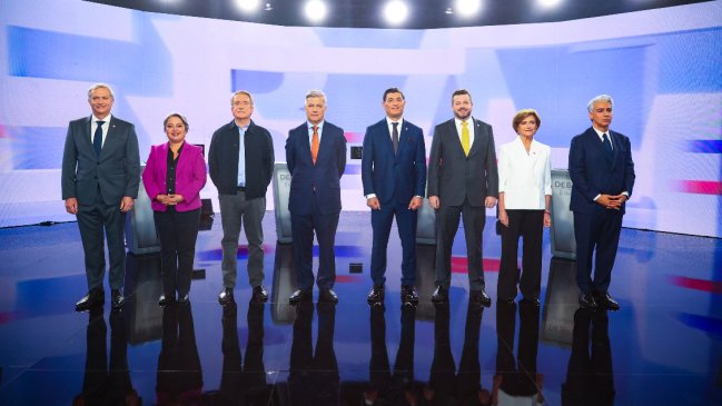 Los hitos del primer debate con los ocho candidatos presidenciales