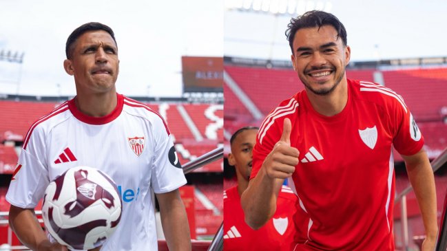 Alexis Sánchez y Gabriel Suazo aparecieron en la lista de citados de Sevilla