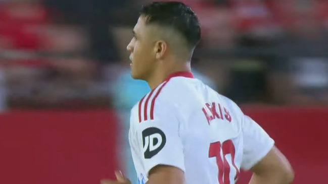 Alexis Sánchez regresó a la liga española en su estreno con Sevilla